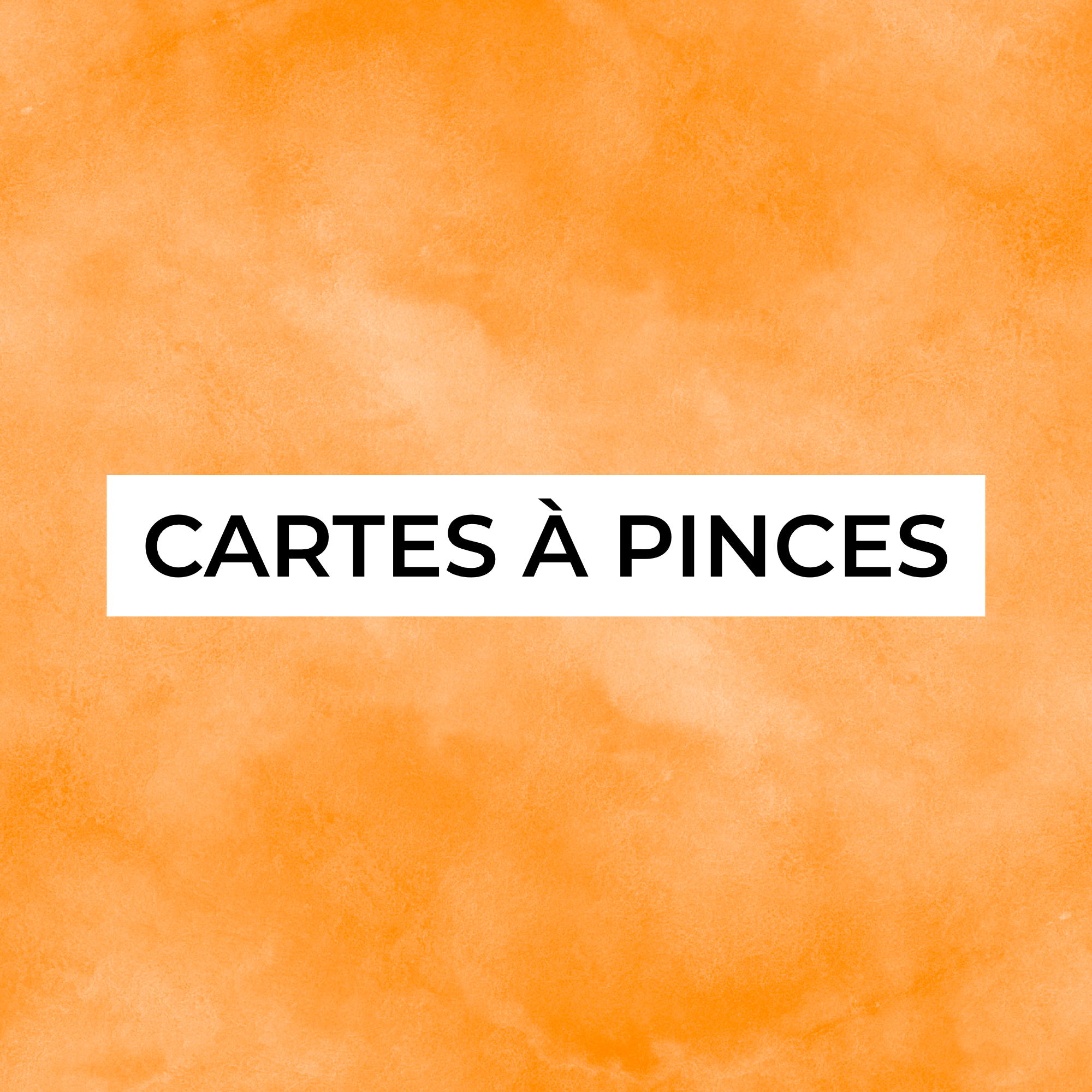 CARTES À PINCES