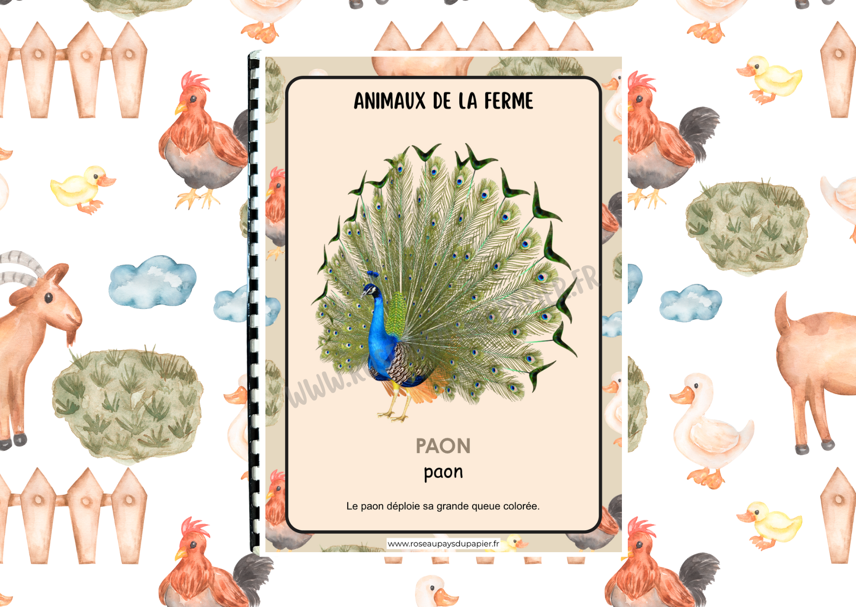 Mon petit imagier des animaux de la ferme