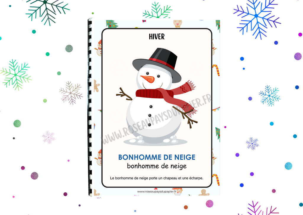 Mon petit imagier de l'hiver