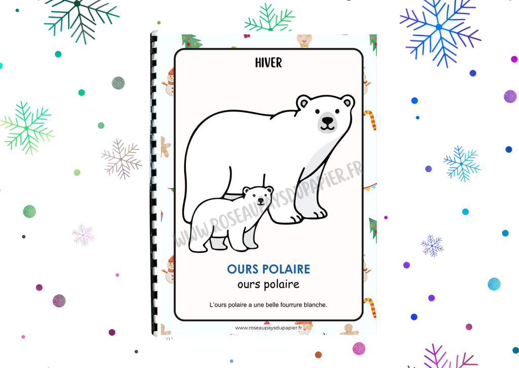 Mon petit imagier de l'hiver