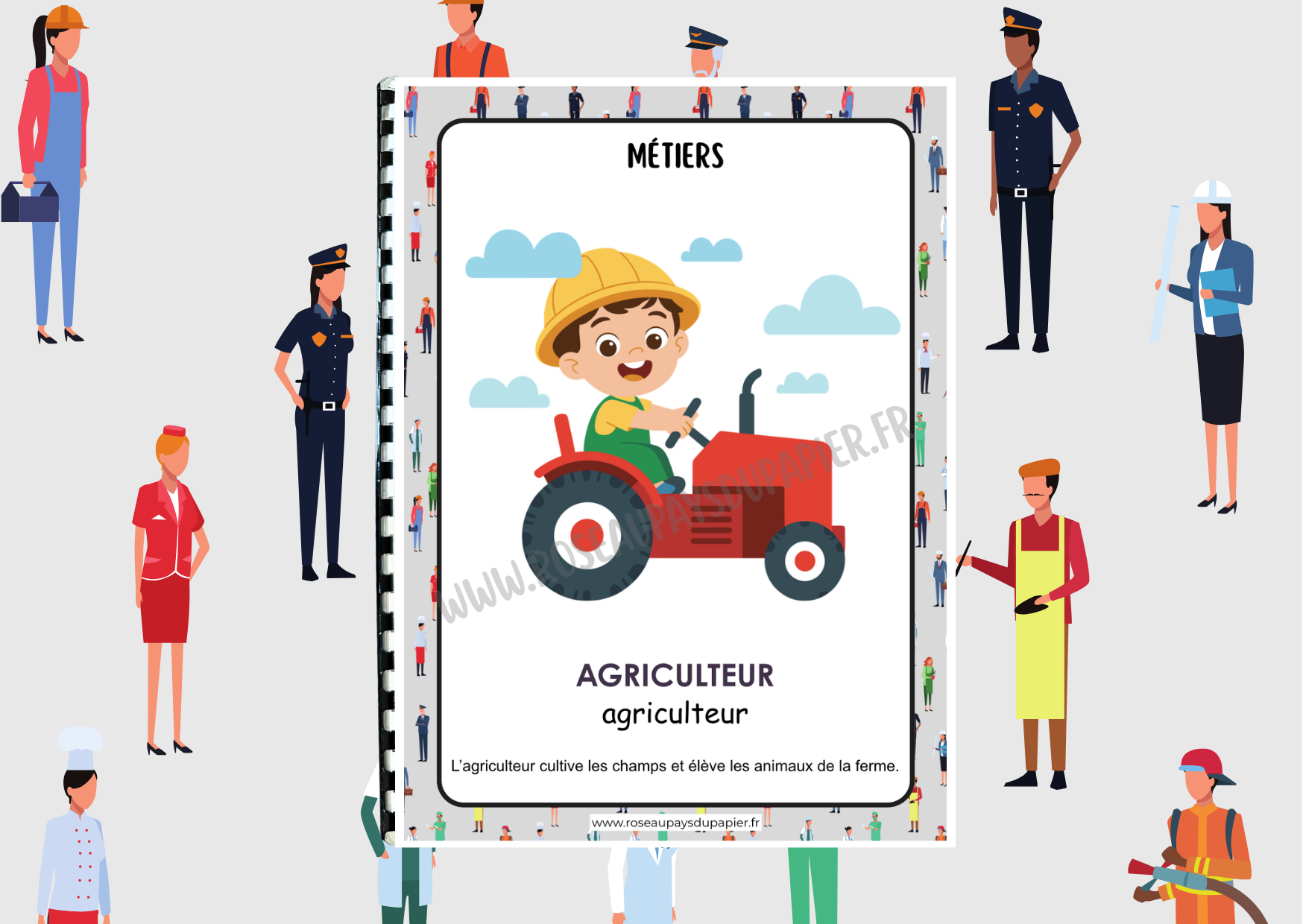 Mon petit imagier des métiers