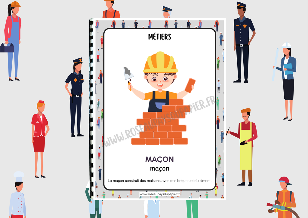 Mon petit imagier des métiers