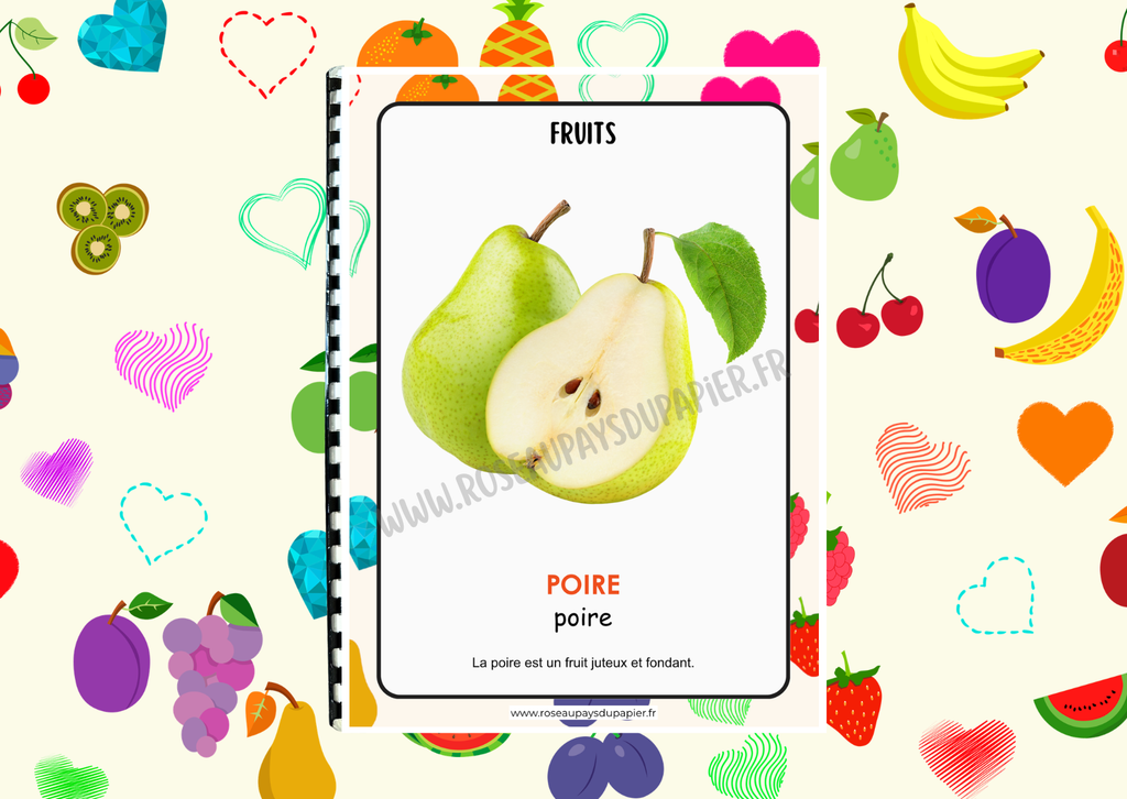 Mon petit imagier des fruits