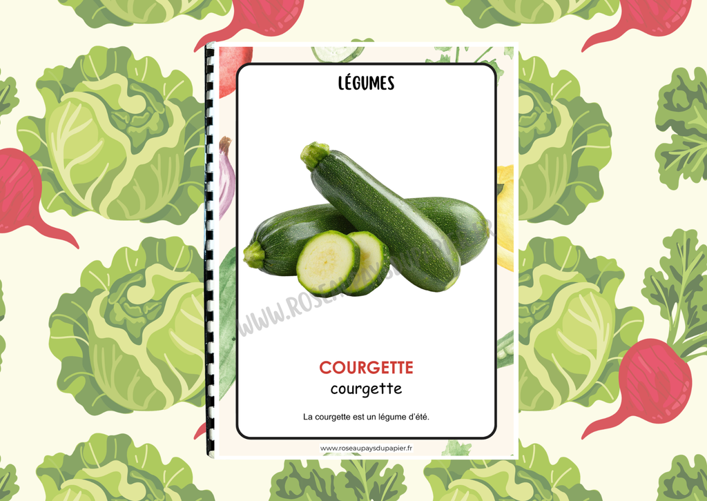 Mon petit imagier des légumes