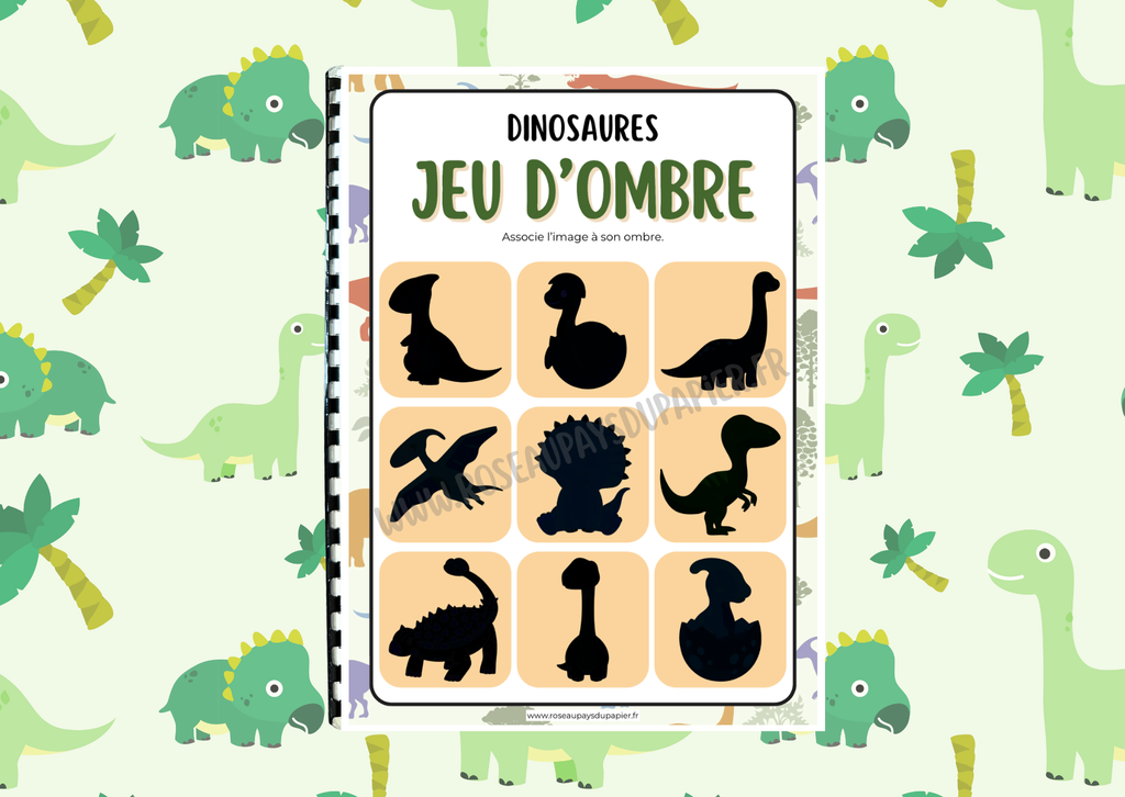 Livret d'activités - Dinosaures