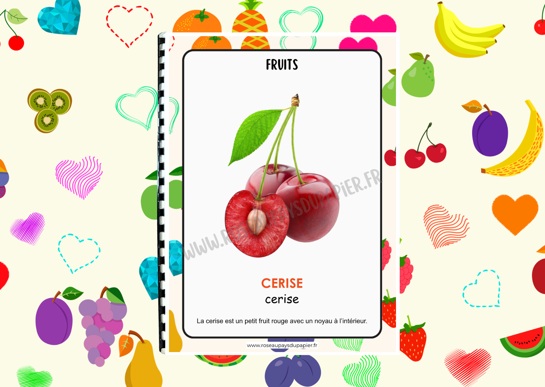 Mon petit imagier des fruits