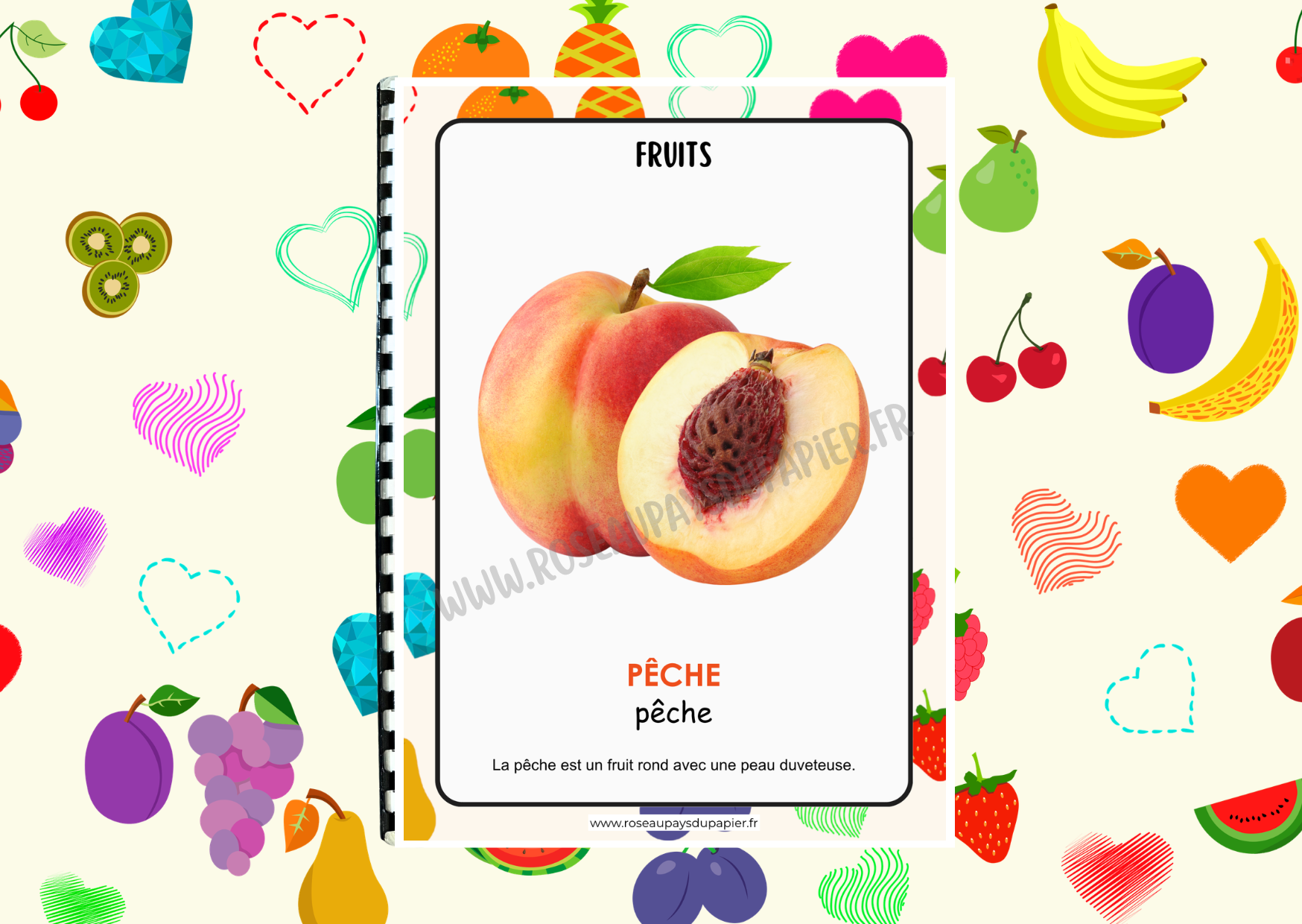 Mon petit imagier des fruits