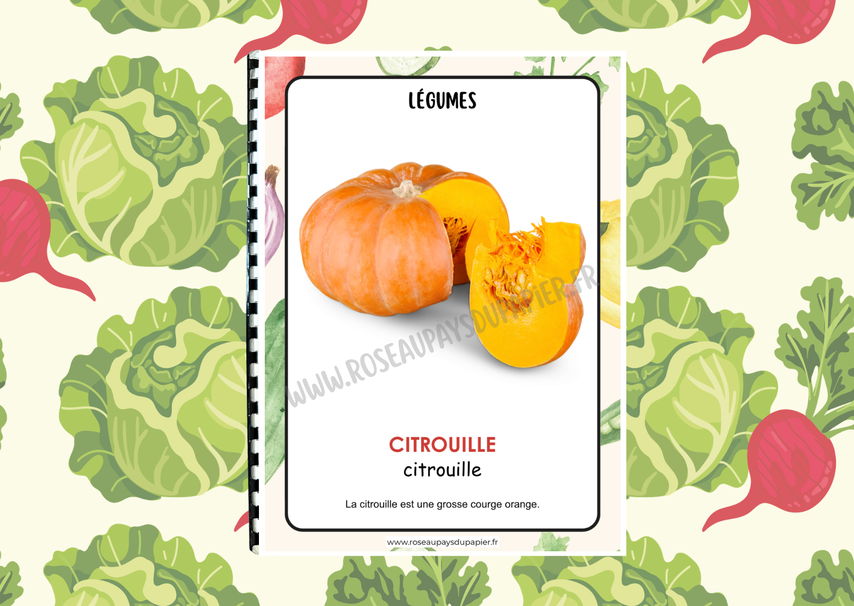 Mon petit imagier des légumes