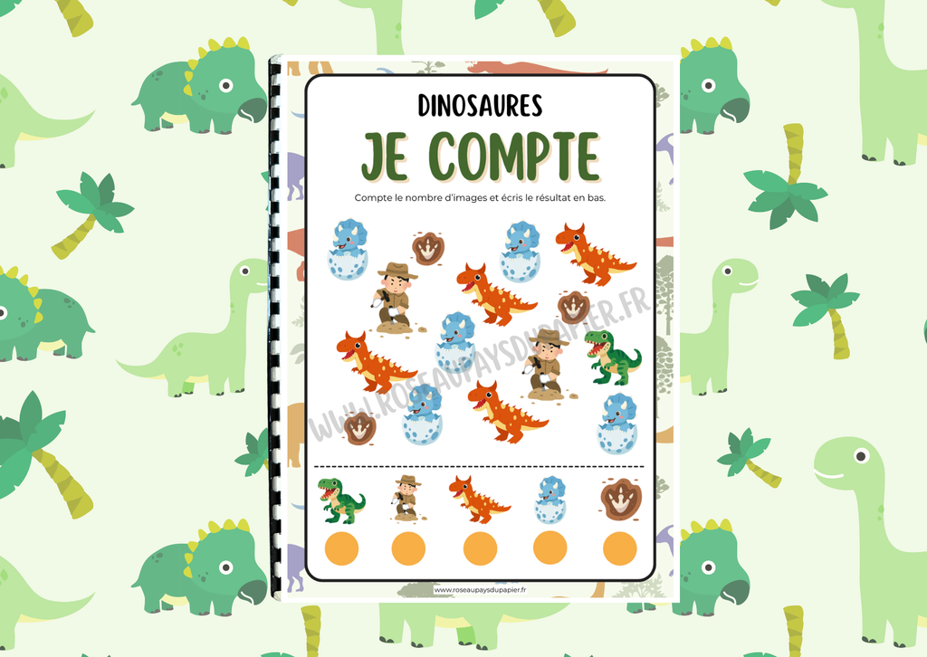 Livret d'activités - Dinosaures