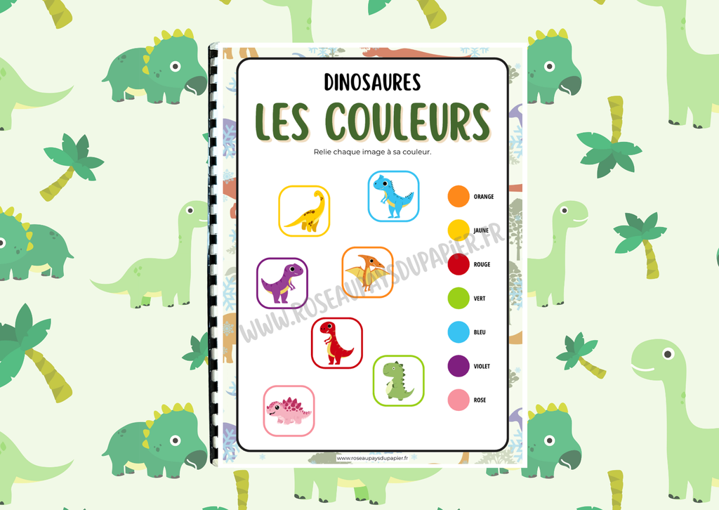 Livret d'activités - Dinosaures