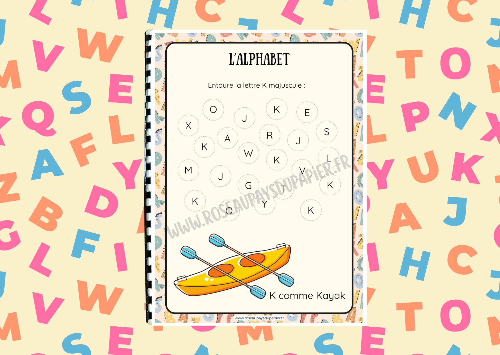 Livret d'activités - Alphabet