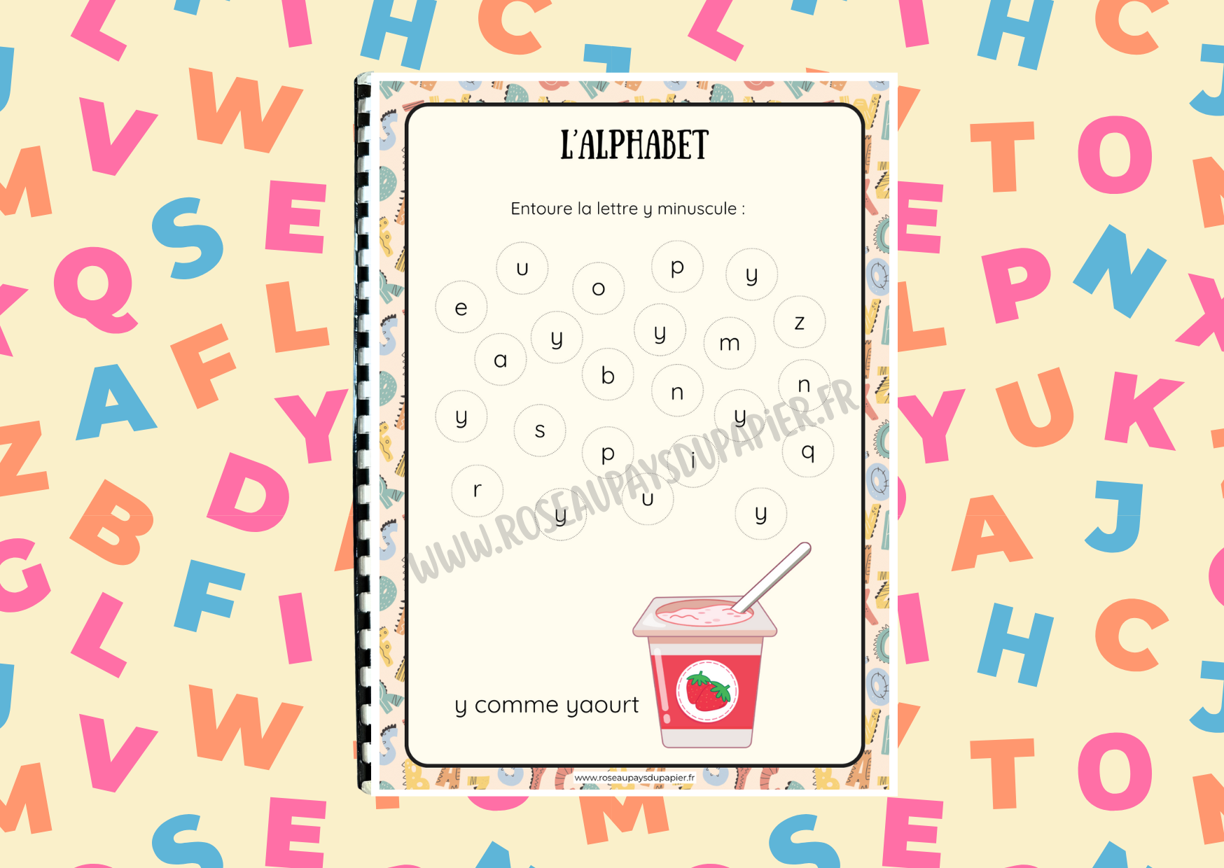 Livret d'activités - Alphabet