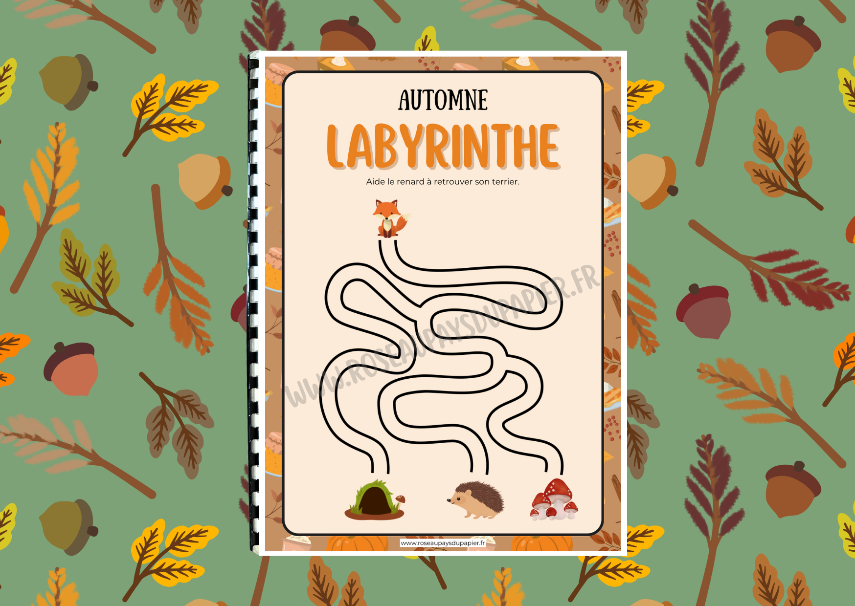 Livret d'activités - Automne