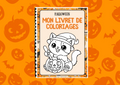 Livret de 30 coloriages d'Halloween