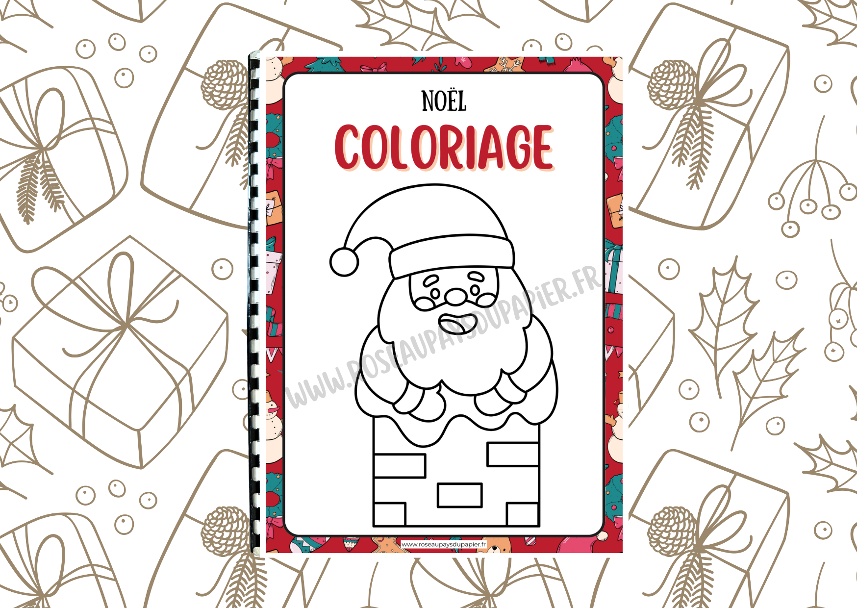 Livret de 30 coloriages de Noël