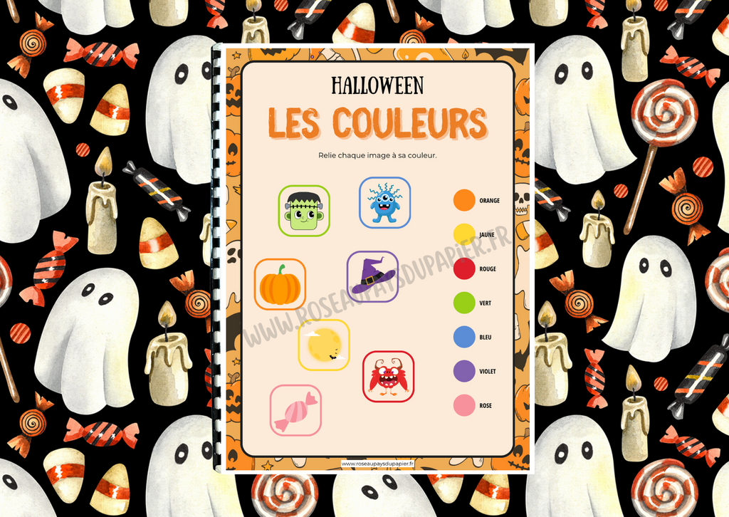 Livret d'activités - Halloween