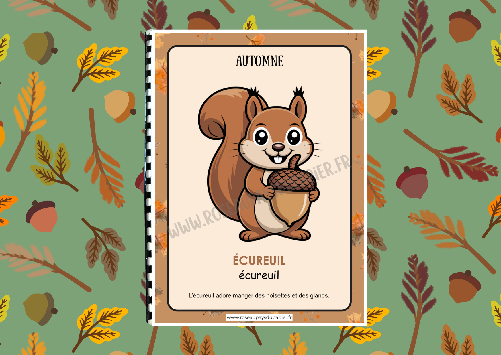 Mon petit imagier de l'automne