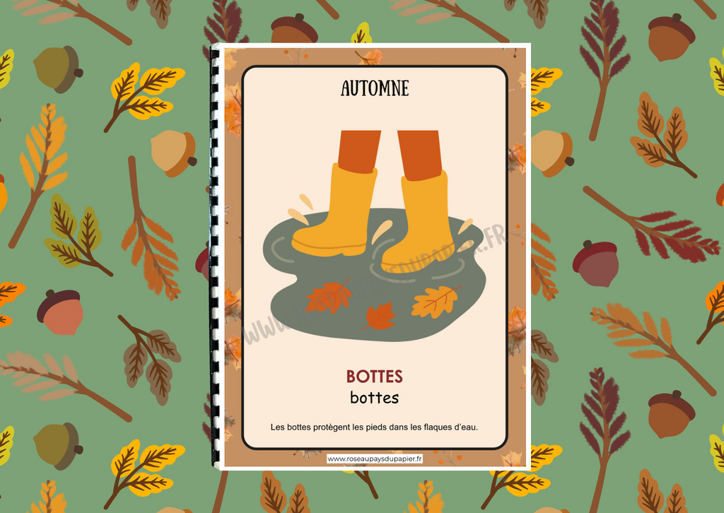 Mon petit imagier de l'automne