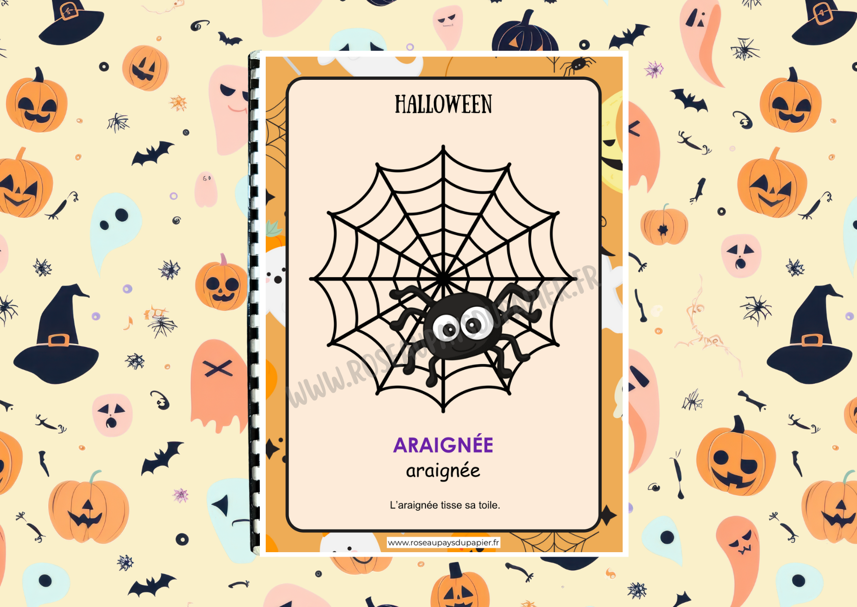 Mon petit imagier d'Halloween