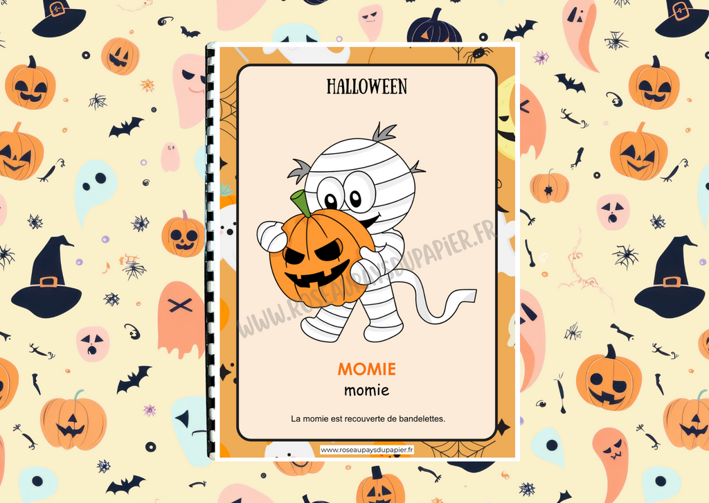 Mon petit imagier d'Halloween