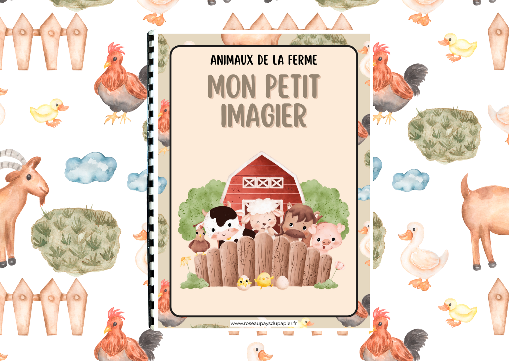 Mon petit imagier des animaux de la ferme